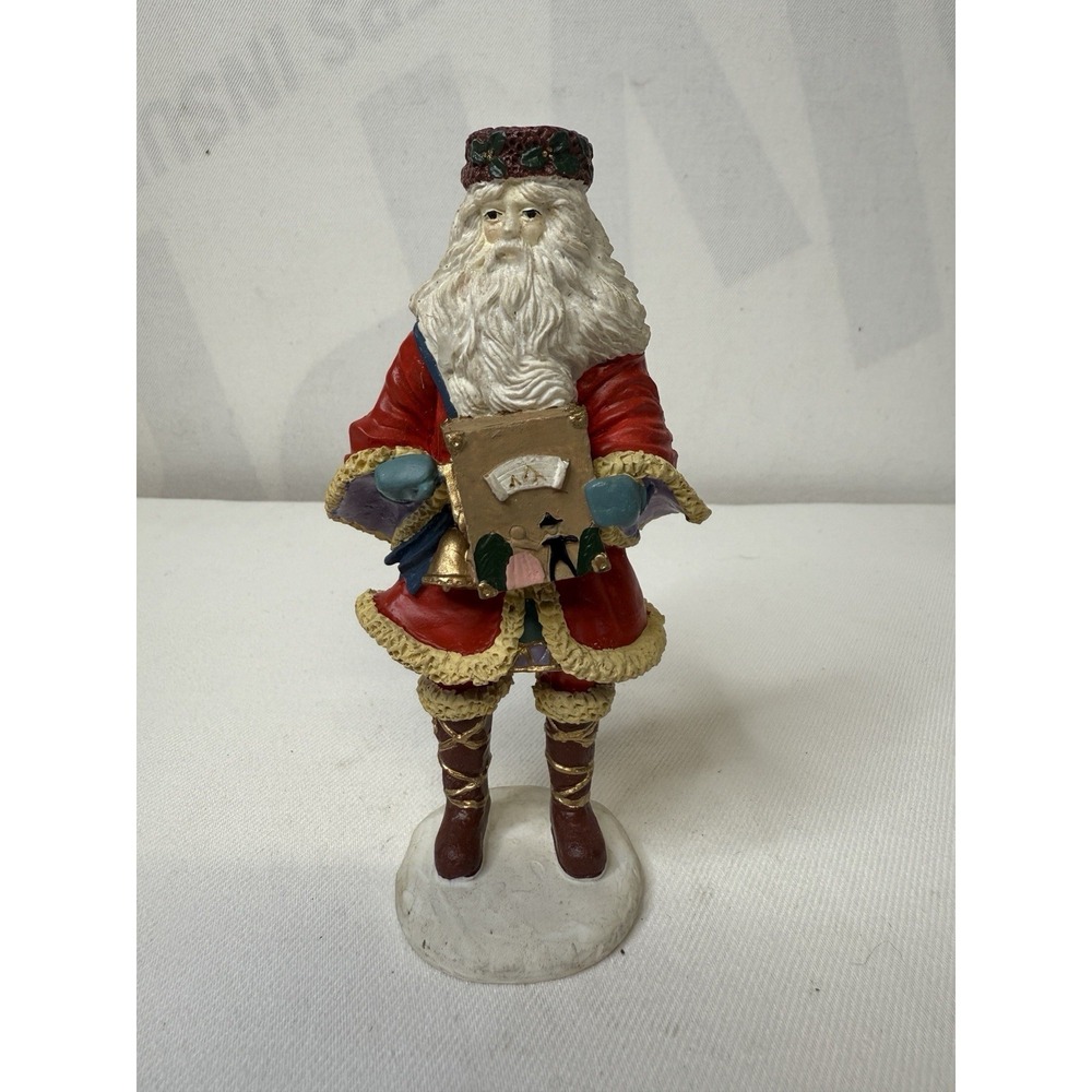 Vintage Albert E Price  Santa/St Nick Figurine Too Of Music Box Only 5.5 Inches
